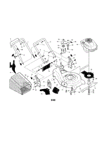 Engine / Housing / Handle / Grassbag parts for Craftsman Gas Walk-Behind Mower 917371230 from AppliancePartsPros.com