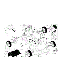 Gear Case / Drive Control / Wheels parts for Craftsman Gas Walk-Behind Mower 917371860 from AppliancePartsPros.com