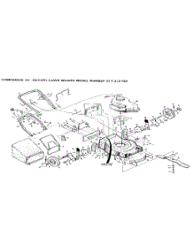 Main Frame parts for Craftsman Gas Walk-Behind Mower 917372150 from AppliancePartsPros.com