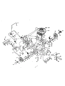 Main Frame parts for Craftsman Gas Walk-Behind Mower 917372220 from AppliancePartsPros.com