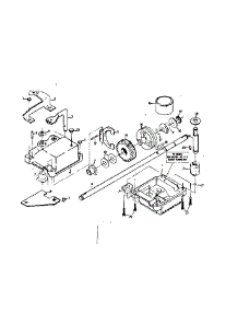 Gear Case Assembly Part Number 86617 parts for Craftsman Gas Walk-Behind Mower 917372251 from AppliancePartsPros.com
