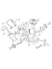 Main Frame parts for Craftsman Gas Walk-Behind Mower 917372272 from AppliancePartsPros.com