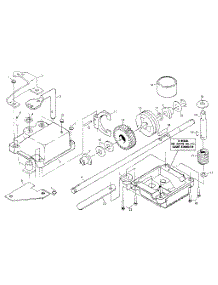 Gear Case Assembly Part Number 88387 parts for Craftsman Gas Walk-Behind Mower 917372272 from AppliancePartsPros.com