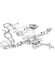 Main Frame parts for Craftsman Gas Walk-Behind Mower 917372285 from AppliancePartsPros.com