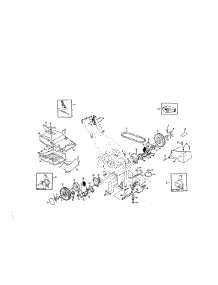 Drive Assembly parts for Craftsman Gas Walk-Behind Mower 917372291 from AppliancePartsPros.com