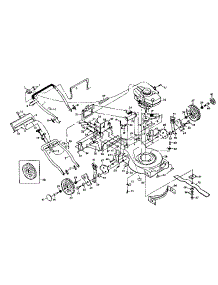 Main Frame parts for Craftsman Gas Walk-Behind Mower 917372300 from AppliancePartsPros.com