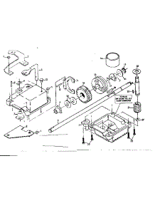 Gear Case Assembly parts for Craftsman Walk-Behind Lawn Mower 917372370 from AppliancePartsPros.com
