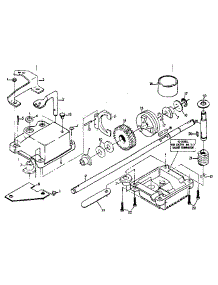 Gear Case Assembly 88387 parts for Craftsman Walk-Behind Lawn Mower 917372410 from AppliancePartsPros.com