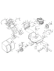 Main Frame parts for Craftsman Gas Walk-Behind Mower 917372450 from AppliancePartsPros.com