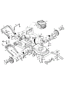 Main Frame parts for Craftsman Gas Walk-Behind Mower 917372470 from AppliancePartsPros.com