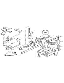 Gear Case Assembly parts for Craftsman Gas Walk-Behind Mower 917372480 from AppliancePartsPros.com