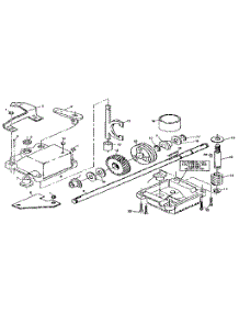 Gear Case Assembly parts for Craftsman Gas Walk-Behind Mower 917372560 from AppliancePartsPros.com