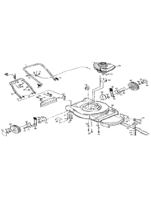 Main Frame parts for Craftsman Gas Walk-Behind Mower 917372560 from AppliancePartsPros.com