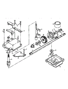 Gearcase parts for Craftsman Gas Walk-Behind Mower 917372810 from AppliancePartsPros.com