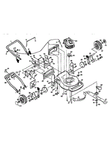 Mower Deck parts for Craftsman Gas Walk-Behind Mower 917372830 from AppliancePartsPros.com