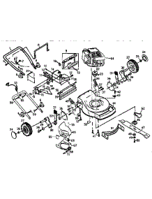 Housing parts for Craftsman Gas Walk-Behind Mower 917372831 from AppliancePartsPros.com