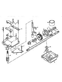 Gear Case Assembly parts for Craftsman Gas Walk-Behind Mower 917372840 from AppliancePartsPros.com