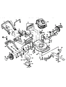 Main Frame parts for Craftsman Gas Walk-Behind Mower 917372850 from AppliancePartsPros.com