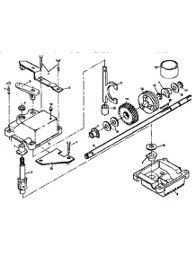 Gear Case Assembly parts for Craftsman Gas Walk-Behind Mower 917372850 from AppliancePartsPros.com