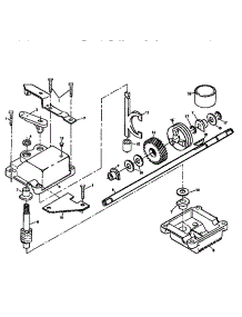 Gear Case Assembly 702511 parts for Craftsman Gas Walk-Behind Mower 917372852 from AppliancePartsPros.com