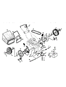 Grassbag parts for Craftsman Gas Walk-Behind Mower 917372853 from AppliancePartsPros.com