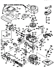 Engine parts for Craftsman Gas Walk-Behind Mower 917372854 from AppliancePartsPros.com
