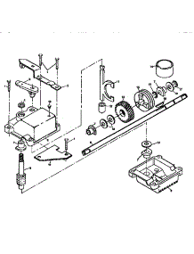 Gear Case Assembly 702511 parts for Craftsman Gas Walk-Behind Mower 917372861 from AppliancePartsPros.com