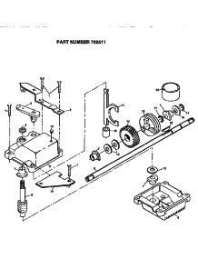 Gearcase parts for Craftsman Gas Walk-Behind Mower 917372881 from AppliancePartsPros.com