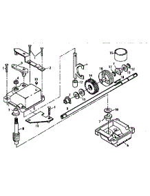 Gearcase parts for Craftsman Gas Walk-Behind Mower 917372910 from AppliancePartsPros.com