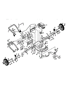 Rotary Lawn Mower parts for Craftsman Gas Walk-Behind Mower 917372920 from AppliancePartsPros.com
