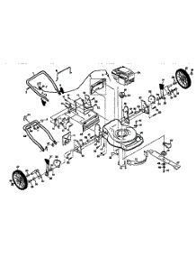 Housing parts for Craftsman Gas Walk-Behind Mower 917372940 from AppliancePartsPros.com