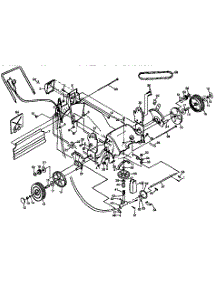 Drive Assembly parts for Craftsman Gas Walk-Behind Mower 917373460 from AppliancePartsPros.com