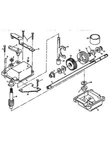 Gearcase parts for Craftsman Gas Walk-Behind Mower 917373681 from AppliancePartsPros.com