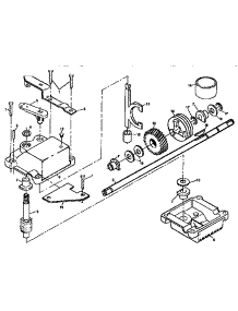Gear Case Asm parts for Craftsman Electric Walk-Behind Mower 917373841 from AppliancePartsPros.com