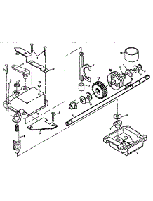 Gear Case Assembly parts for Craftsman Electric Walk-Behind Mower 917373842 from AppliancePartsPros.com