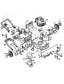 Mower Deck parts for Craftsman Gas Walk-Behind Mower 917373843 from AppliancePartsPros.com