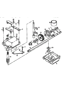 Gear Case Assembly parts for Craftsman Gas Walk-Behind Mower 917373843 from AppliancePartsPros.com