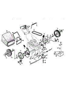 Drive Assembly parts for Craftsman Gas Walk-Behind Mower 917373844 from AppliancePartsPros.com