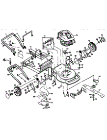 Main Frame parts for Craftsman Gas Walk-Behind Mower 917373981 from AppliancePartsPros.com
