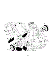 Engine / Housing / Handle parts for Craftsman Gas Walk-Behind Mower 917374054 from AppliancePartsPros.com