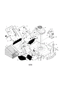 Engine / Housing / Handle parts for Craftsman Gas Walk-Behind Mower 917374091 from AppliancePartsPros.com