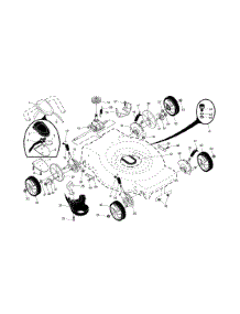Gear Case / Drive Control / Wheels parts for Craftsman Gas Walk-Behind Mower 917374103 from AppliancePartsPros.com