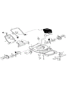 Main Frame parts for Craftsman Gas Walk-Behind Mower 917374290 from AppliancePartsPros.com
