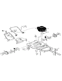 Main Frame parts for Craftsman Gas Walk-Behind Mower 917374291 from AppliancePartsPros.com