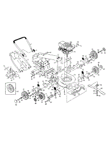 Main Frame parts for Craftsman Gas Walk-Behind Mower 917374310 from AppliancePartsPros.com