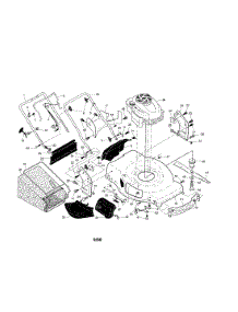 Engine / Housing / Handle parts for Craftsman Gas Walk-Behind Mower 917374354 from AppliancePartsPros.com
