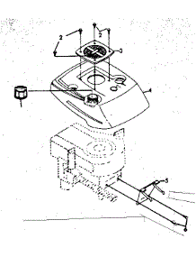 Fuel Tank parts for Craftsman Gas Walk-Behind Mower 917374400 from AppliancePartsPros.com