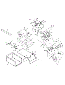 Lift-Top Grass Catcher parts for Craftsman Gas Walk-Behind Mower 917374411 from AppliancePartsPros.com