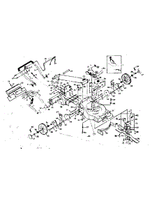 Main Frame parts for Craftsman Gas Walk-Behind Mower 917374501 from AppliancePartsPros.com