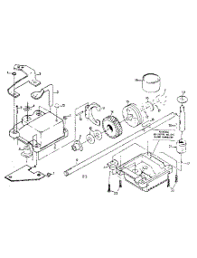 Gear Case Assembly Part Number 86625 parts for Craftsman Walk-Behind Lawn Mower 917374630 from AppliancePartsPros.com